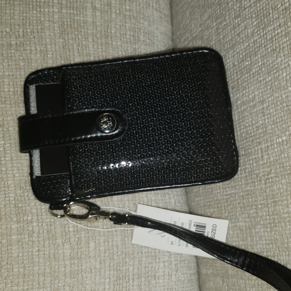 New York & Co Black sequin Wallet